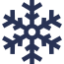 Frilovic icono de copo de nieve